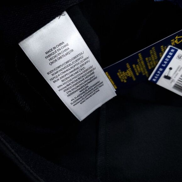 Polo Ralph Lauren Velvet Side Stripe Black Skinny Pants Ankle Zip Size 0 - Picture 8 of 12